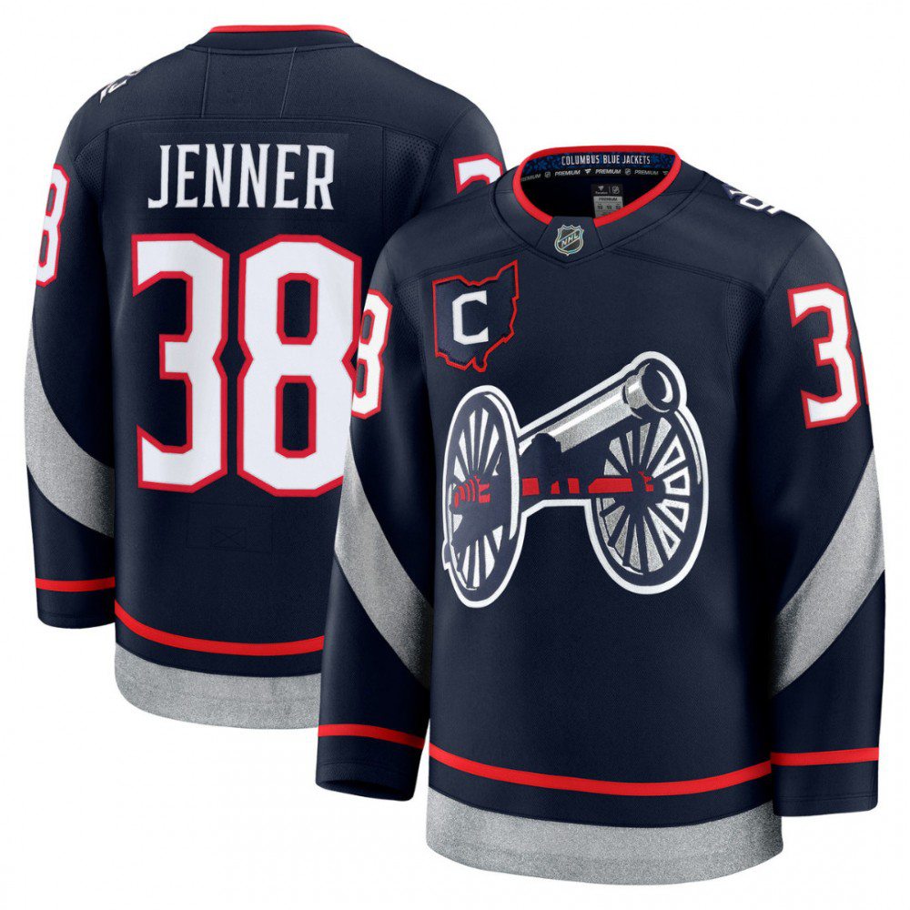 Boone Jenner Columbus Blue Jackets 2025 NHL Stadium Series Premium Jersey - Navy-Pro Kit Vault | Brand New 26/27 Sports Jerseys